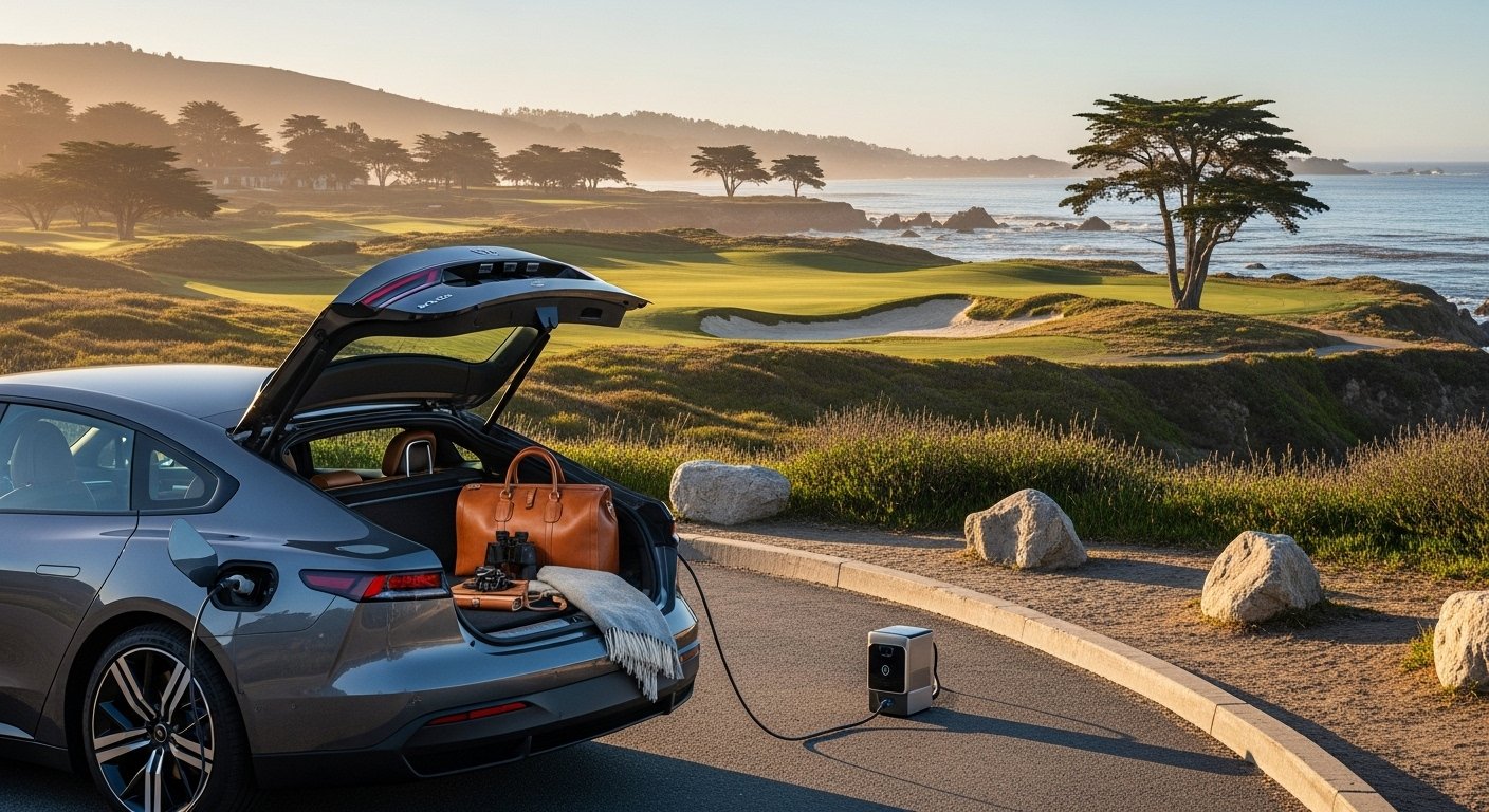 Planning an EV Road Trip to Pebble Beach